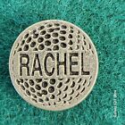 Personalized Metal Golf Ball Marker for Rachel