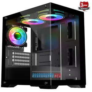 PC para juegos en casa AMD Ryzen 5 4600G 6 núcleos Nvme B550 RTX 3050 6 GB Windows 11 c342 - Imagen 1 de 9