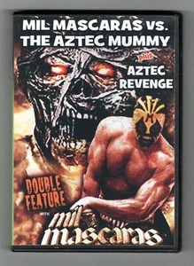 MIL MASCARAS VS THE AZTEC MUMMY + AZTEC REVENGE double feature shot in English - Picture 1 of 2