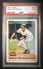 1995 Topps #574 John Patterson PSA 9 Rookie All-Star Cup RC San Francisco Giants