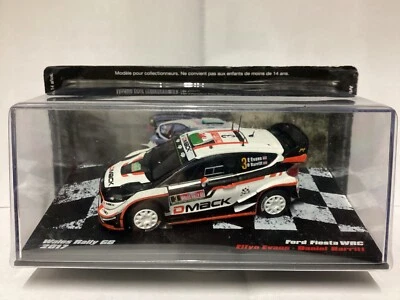 IXO FORD FIESTA WRC WALES RALLY 2017   in Metallo 1/43 + Booklet - Immagine 1 di 4