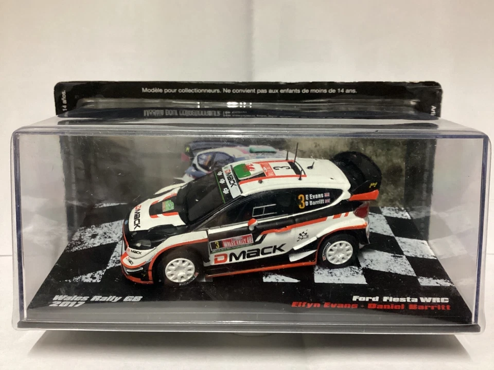 IXO PEUGEOT 206 WRC RALLY CATALUNYA 2001 AURIOL Metallo 1/43 Booklet