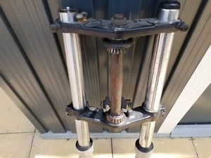 kawasaki gpz 1000 rx forks and head stock with anti dive. - Picture 1 of 4