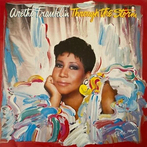 ARETHA FRANKLIN Through The Storm 1989 (Vinyl LP) - Picture 1 of 1