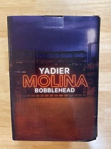 St Louis Cardinals Yadier MOLINA Legends Bobblehead - 10/1/22 SGA - NIB - Picture 1 of 4