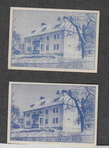 Old   Matchbox  label   Sweden BV30 House  - Picture 1 of 1