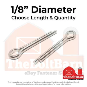 1/8" Stainless Extended Prong Cotter Pin (Choose Length & Qty) - Picture 1 of 7