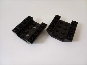 2 Lego 72454 schwarz Dachziegel 4 x 4 x 45 Zoll invertiert - Bild 1 von 3