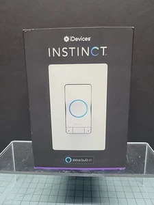iDevices IDEV0022 Instinct Switch Wi-Fi Enabled Smart Switch w/ Alexa Open Box  - Picture 1 of 6