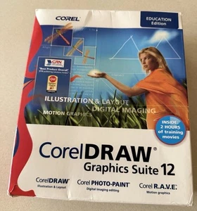 Corel Draw Graphics Education Edition Suite 12 For Windows - Photo 1/7