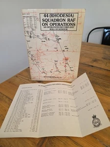 44 (RHODESIA) SQUADRON ROYAL AIR FORCE ON OPERATIONS - White, A.N + Signed - Picture 1 of 10