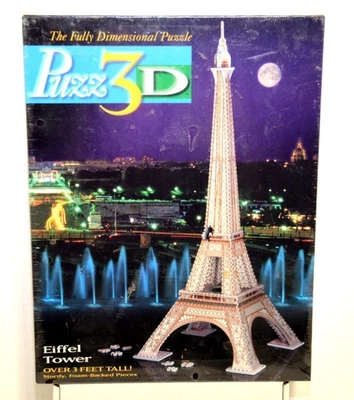 Milton Bradley головоломка 3D 703 изделия головоломка - "Эйфелева башня" - 1995 - новый - Изображение 1 из 4