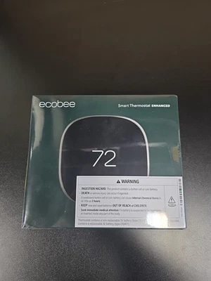 Ecobee EB-STATE6L-01 Smart Thermostat Enhanced Black - Image 1 of 3