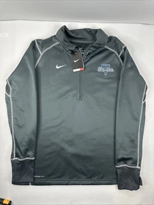 Nike Herren Dri-Fit Schwarz Therma Tulsa, Drillers Quarter Zip Shirt Gr. XL Neu - Bild 1 von 8