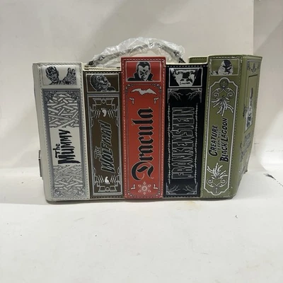 Loungefly Universal Monsters Books Collection Crossbody Bag (GlTD) (Exclusive) - Image 1 of 4