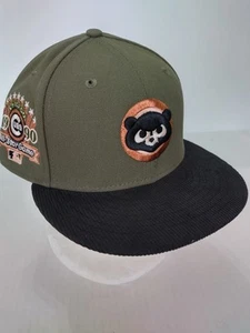 New Era Chicago Cubs 1990 All-Star Game Patch Mütze Olivgrün 59Fifty Fitted Cap - Bild 1 von 11