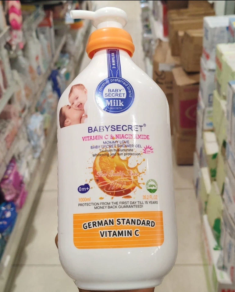 Baby Secret Vitamin C & Niacinamid Body Wash Duschgel 1000 ml - Bild 1 von 1