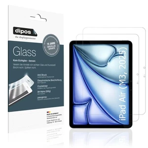 2x Screen Protector for Apple iPad Air 13 Zoll M3 7. Gen 2025 Flexible Glass 9H - Picture 1 of 7