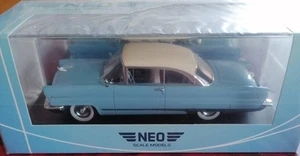 Neo 1/43 Lincoln Premiere Hardtop hellblau weiß 1956 OVP - Bild 1 von 6