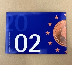 2002 Netherlands -First EURO Mint BU Coins set (8)-Sealed - Picture 1 of 4