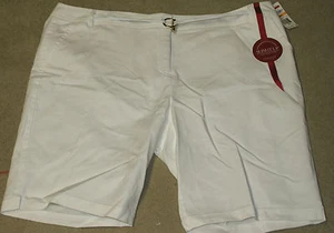 Charter Club Women's Capri Pants Slim It Up White 24W NWT  - Picture 1 of 5