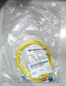 GENCOM GCF-LCLCD9C2-2M-C 2M LC-LC DUPLEX SINGLEMODE W/CLIPS 2MM - CORNING 4 Pcs - Zdjęcie 1 z 3