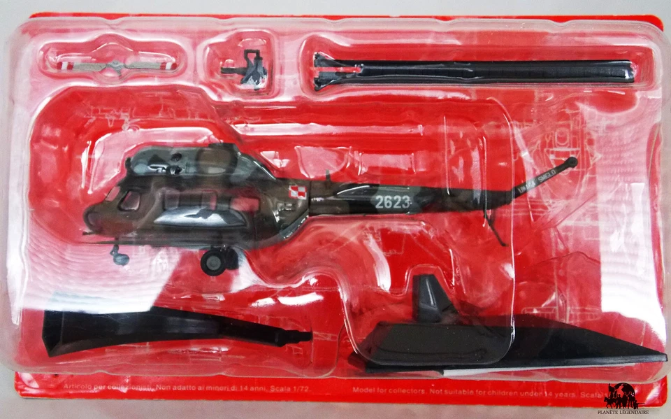 HELICOPTERE DE COMBAT MI-2T Hoplite Poland Pologne Helicopter Echelle 1/72e - Photo 1/1