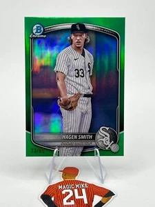 Hagen Smith 2025 Bowman Chrome #BCP-44 Green Refractor /99 - Picture 1 of 3