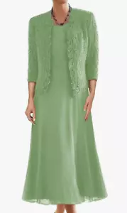 Mother of The Bride Formal Dress Sage Green - Size 14 Womens - Picture 1 of 1