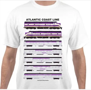 Maglietta Atlantic Coast Line Champion Railroad di Andy Fletcher - Foto 1 di 1