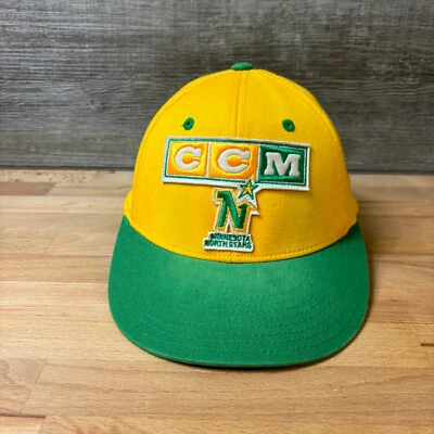 Gorra Minnesota North Stars Talla XS/S NHL Hockey '47 CCM Pro OK'D Old Time Foto 1 de 4