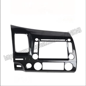 For Honda civic 2006-2011 Carbon Fiber style Interior Central control panel trim - Picture 1 of 1