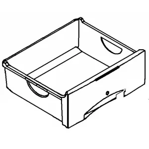 Liebherr Schublade Gefrierfach 412x153x360mm Gefrierschrank 9791296 - Bild 1 von 1