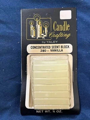 Vintage Concentrated Scent Block - 280 Vanilla Candle Crafting by Yaley  - Image 1 of 2
