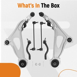 Kit de 6 brazos de control inferiores delanteros barra estabilizadora para Nissan Pathfinder QX60 2013-2019 - Imagen 1 de 12