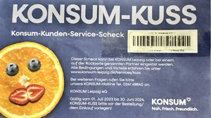 KONSUM KUSS LEIPZIG 10% Rabatt ZOO LEIPZIG Jahreskarte u.v.a. Leistungen TOP - Bild 1 von 2