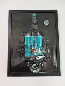 Zerbrochene Flasche - Berliner Luft Bilderrahmen mit Flaschenscherben – Bardeko - Bild 1 von 7