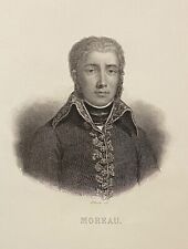 General Jean Victor Marie Moreau Engraving Maréchal de France And Russia 1830