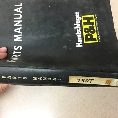 P&H Harnischfeger 790TC PARTS MANUAL CATALOG BOOK CABLE TRUCK CRANE GUIDE LIST - Image 1 of 3