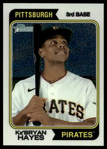 Ke'Bryan Hayes 2023 Topps Heritage Chrome 473/999 Pirates #372 - Bild 1 von 2
