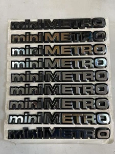Genuine miniMETRO Badge Original Mini Metro - Picture 1 of 2