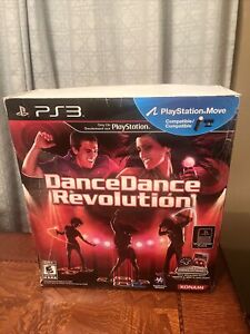 Dance Dance Revolution PlayStation 3 Pad Mat Controller with Game PS3 Brand New