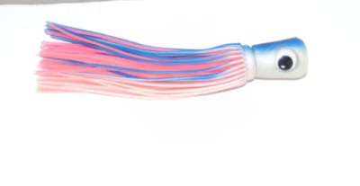 Isca de pesca Big Game 8" água salgada atum marlin 8,5 polegadas rosa azul - Imagem 1 de 3