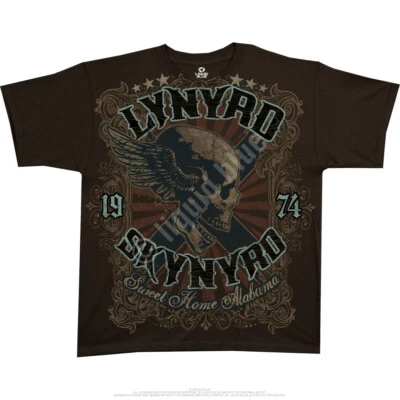 LYNYRD SKYNYRD-SWEET HOME ALABAMA-CAMISETA S-M-L-XL-XXL Donde los cielos son azules Foto 1 de 3