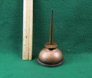 Lata de aceite de bomba de pulgar EAGLE vintage de 7" para maquinaria pequeña Inv#OL38 - Imagen 1 de 4