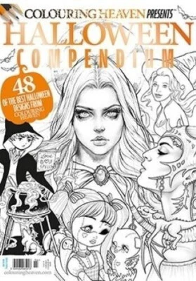 Colouring Heaven Presents Halloween Compendium Issue 14 - Adult Colouring - image 1 of 3