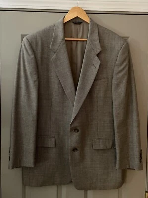 Blazer de Lana Austin Reed For Dillard’s Talla 44R Pata de Gallo De Colección Hecho en EE. UU. Foto 1 de 4