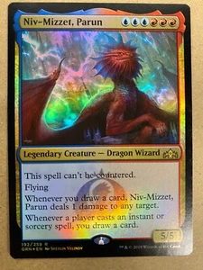 MTG 1x FOIL Niv-Mizzet, Parun Guilds of Ravnica Modern Magic the Gathering x1 NM - Picture 1 of 1
