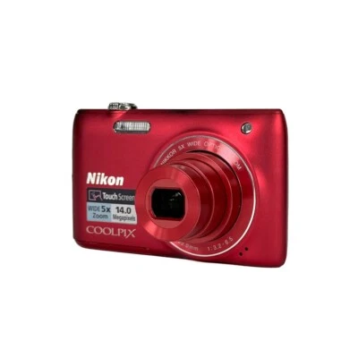 Nikon COOLPIX S4100 Digital Camera 14 Maximum Resolution Touch Screen Auto Focus - Image 1 of 4