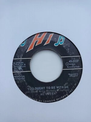 Al Green - You Ought To Be With Me / What Is This Feeling 7” Single US pressing  - Image 1 of 2